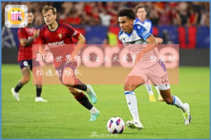 2026世界杯投注九大要素，助你轻松选对球队